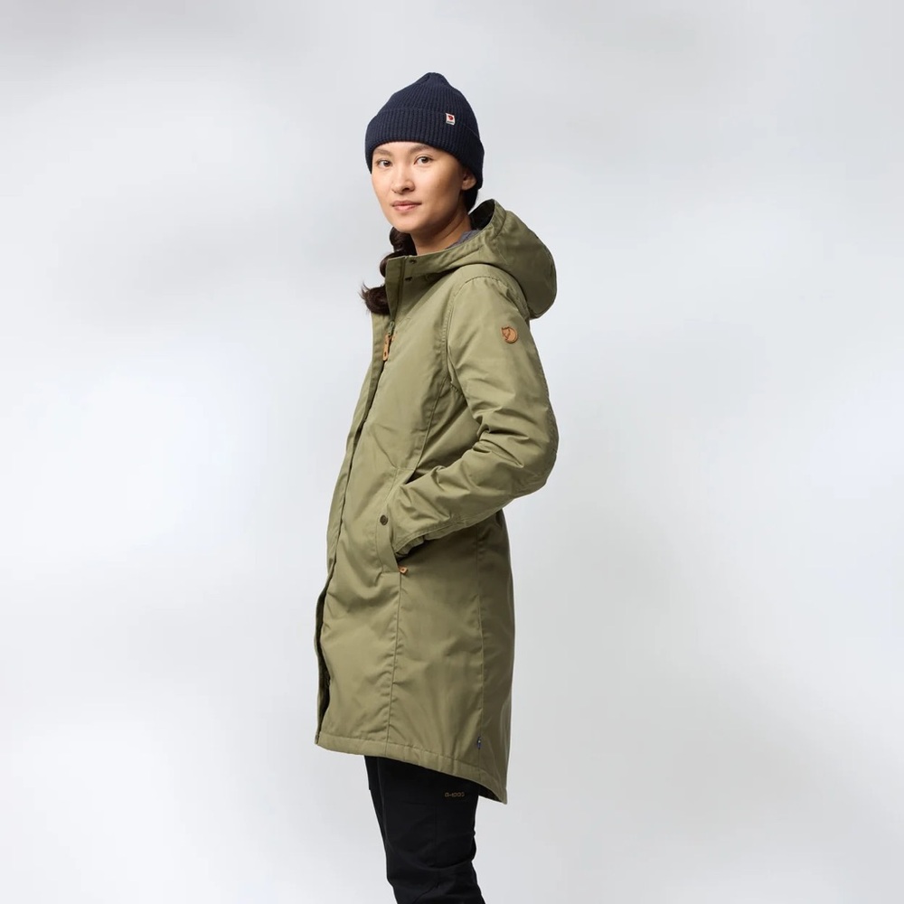 Fjällräven Green Jacket with Fox Logo
